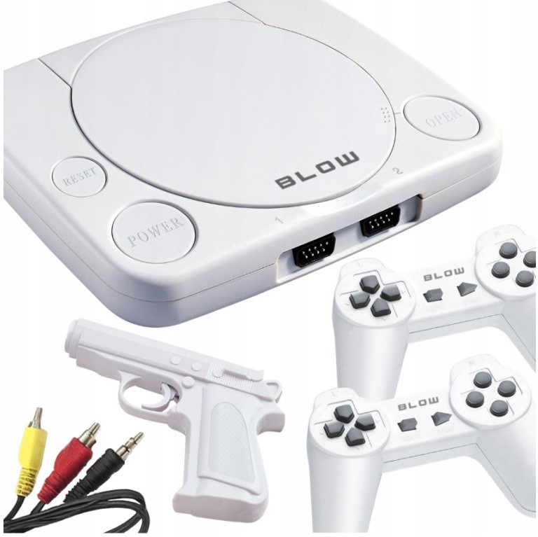 Unikátna retro herná konzola s pištoľou 